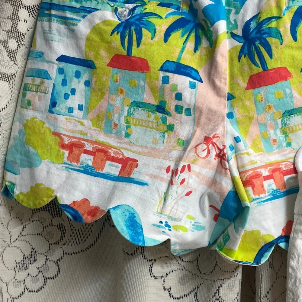 Set of Two Sailboat and Cream Shorts Crown&Ivy/Cynthia Rowley - Picture 9 of 10
